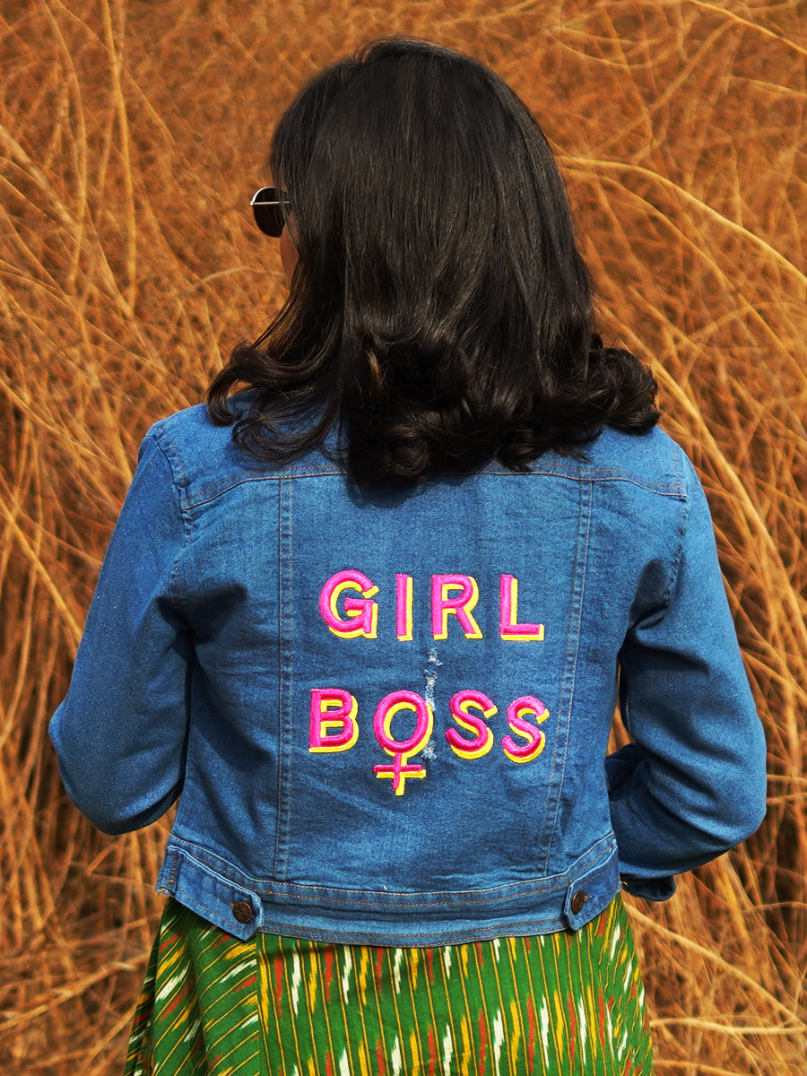 Girl on sale boss jacket