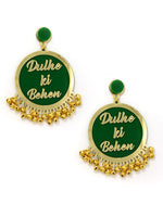Buy Customised Earrings  Brooch Combo for Dulhan ki Ma  Papa