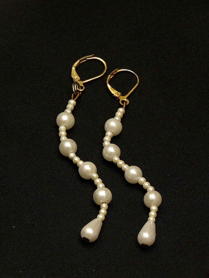Zuri Pearl Bead Earrings