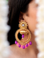 Bebo Gota Earrings, a gorgeous, unique gota earrings from our designer wedding collection of gota earrings for women online.