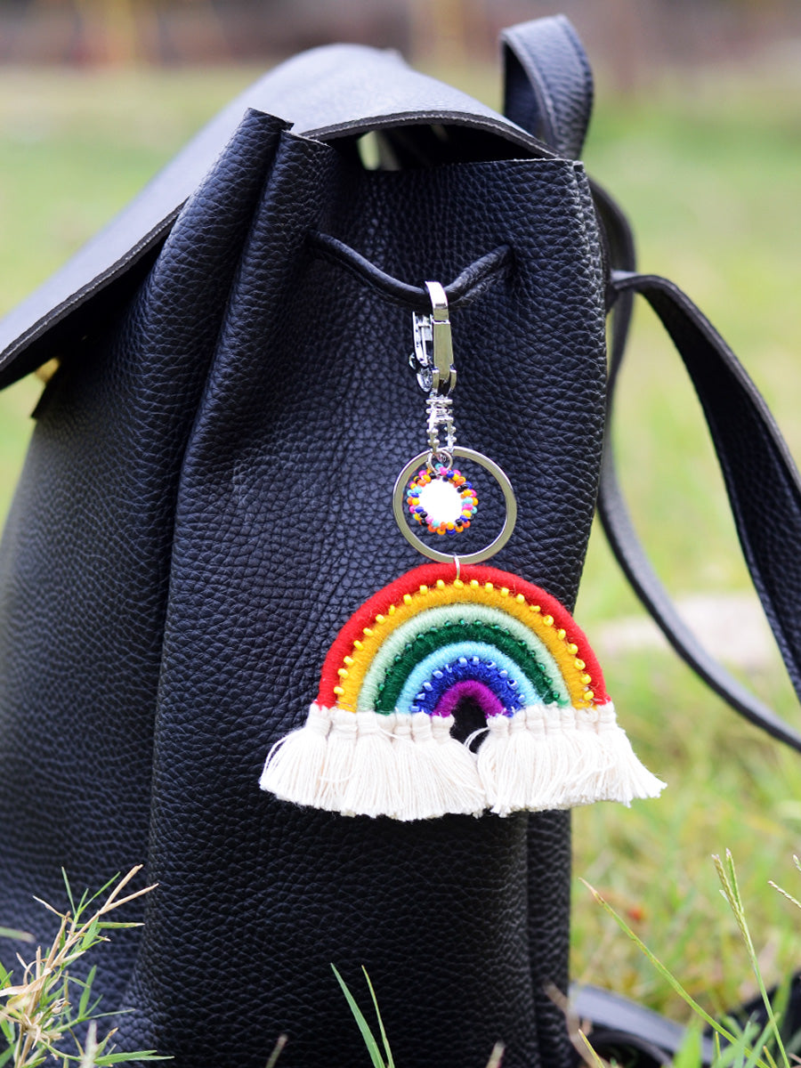 Keychains and Bag Charms - Buy Quirky, Boho Keychains & Bag Charms –  Krafted with Happiness