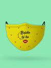 Bride To Be Wedding Face Mask
