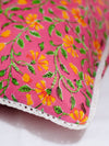 Flora Embroidered Cushion Cover