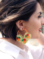 Gota Flora Earrings